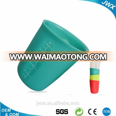 Hot Sale Cheap Flexible Silicone Measuring Cup Oem Producer