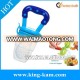 Amazon hot sale Silicone feeding bottle baby food feeder fruit pacifier for baby